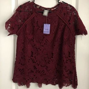 Lace blouse, Size M